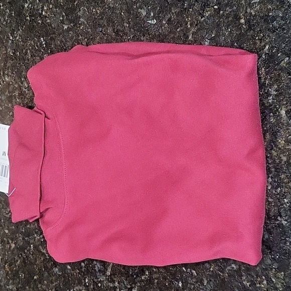 NWT Dark Red Caryolyn Taylor Turtleneck Size Medium - Picture 1 of 6